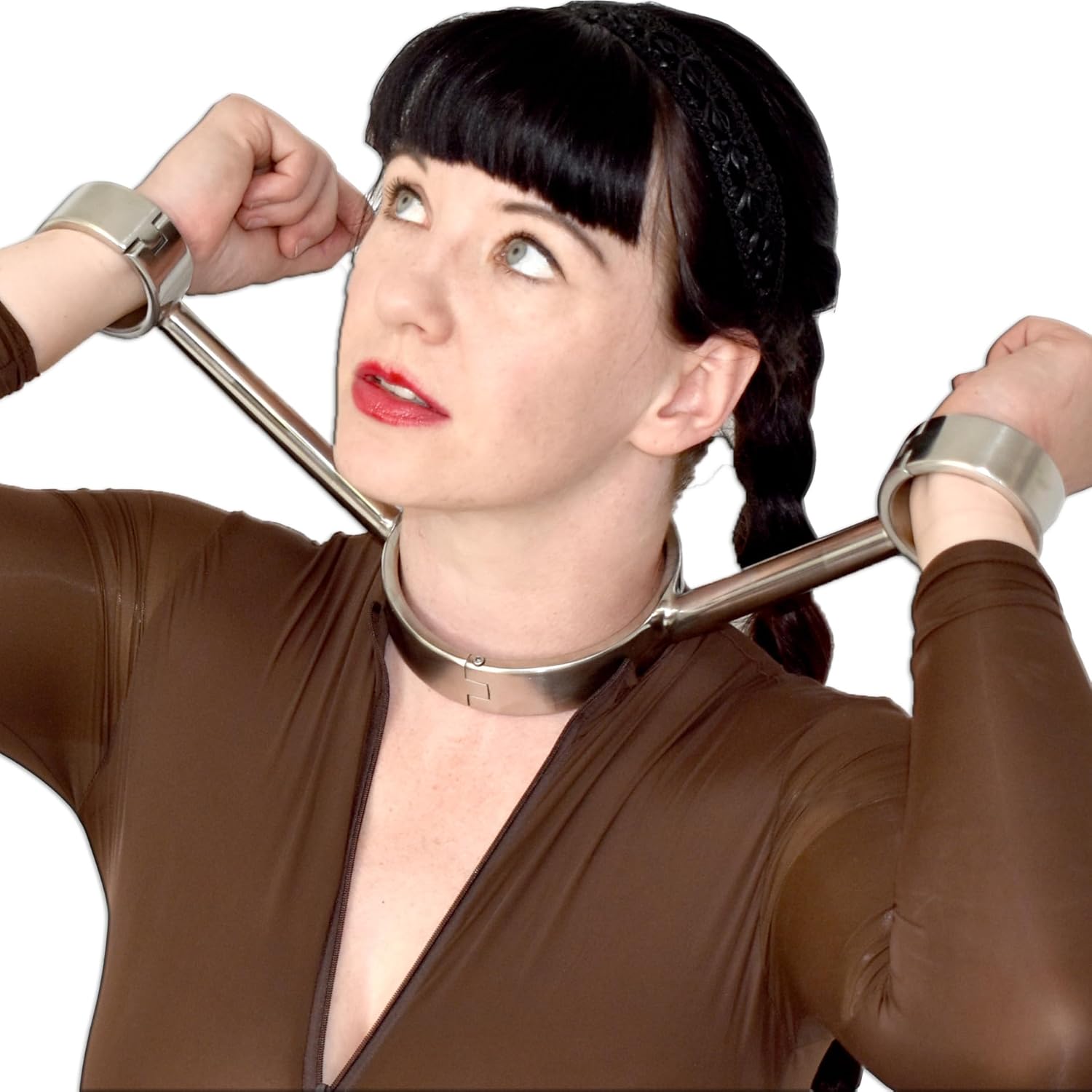 Hals-Hand Fessel schwer